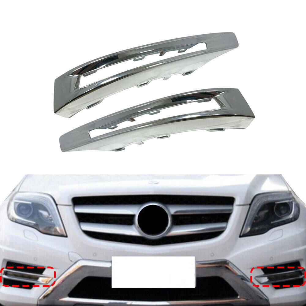 ya 1 8.5.3 A pair of front bumper fog light grille covers suitable for the 2014-2016 for GLK