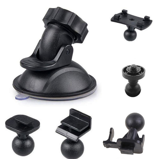 ya 2 7.14 Car Suction Cup For-Dash Cam Holder Vehicle Video Recorder With 5 Types Adapter