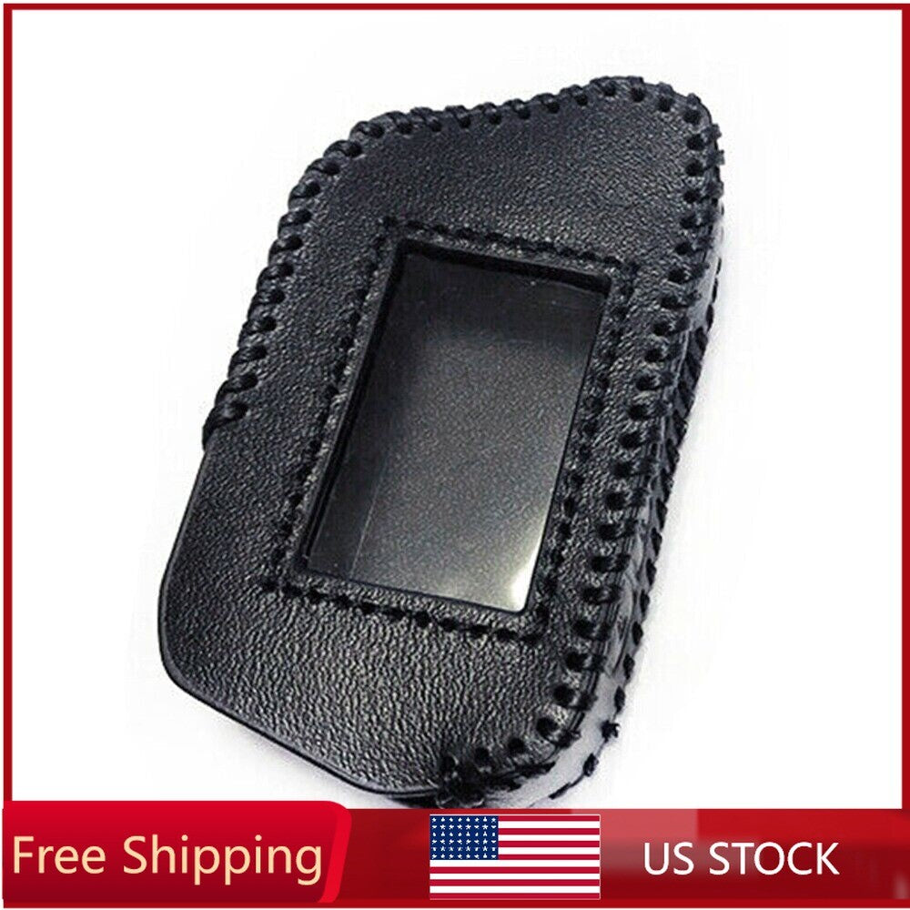 ya 5 8.7 1pc Leather Case for Compustar RFX~2WT9~FM remote Compustar T9 2-Way Remote Key