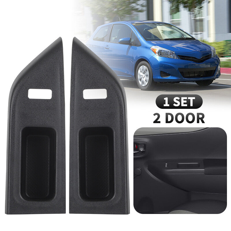 ya 5 8.7 Front Lock Switch Panel Bezel Cover Left/Right for Toyota Yaris 2012-2014 2-Door