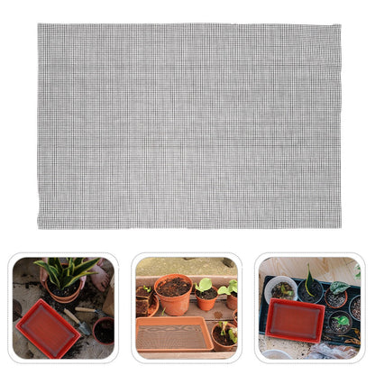ya 14 15 Pcs Flower Pot Hole Mesh Plant Pots Pad Flowerpot Bottom Mat Grid Net