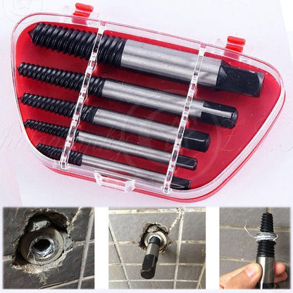 ya 26 Residual Broken Screw Extractor Rusted Bolt Faucet /Mechanical Parts Remover Set