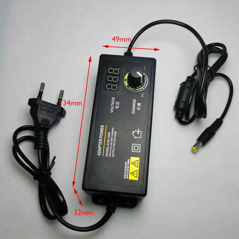 ya-26-7.28-Digital-2.5A-60W-3-24V-Adjustable-DC-Power-Supply-Adapter-Volt-Display-8-Plugsa