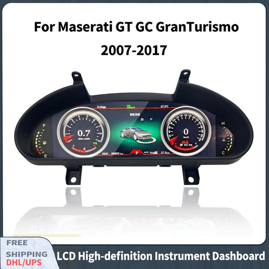 ya 2 6.29 for Maserati GT GC GranTurismo 2007-17 LCD Digital Instrument Panel Speedometer