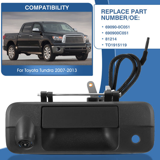 ya 10 5.29.2 Backup Camera Tailgate Handle for Toyota Tundra 2007-13 with Rear View Camera KY