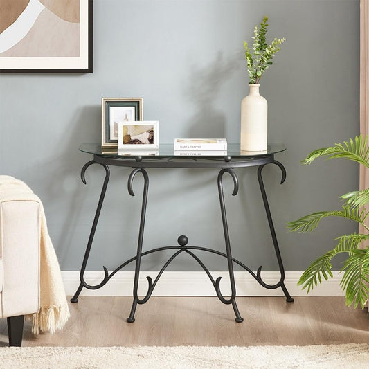ya 28 Modern Living Room Furniture Tempered Glass Console Table Sturdy Coffee Table