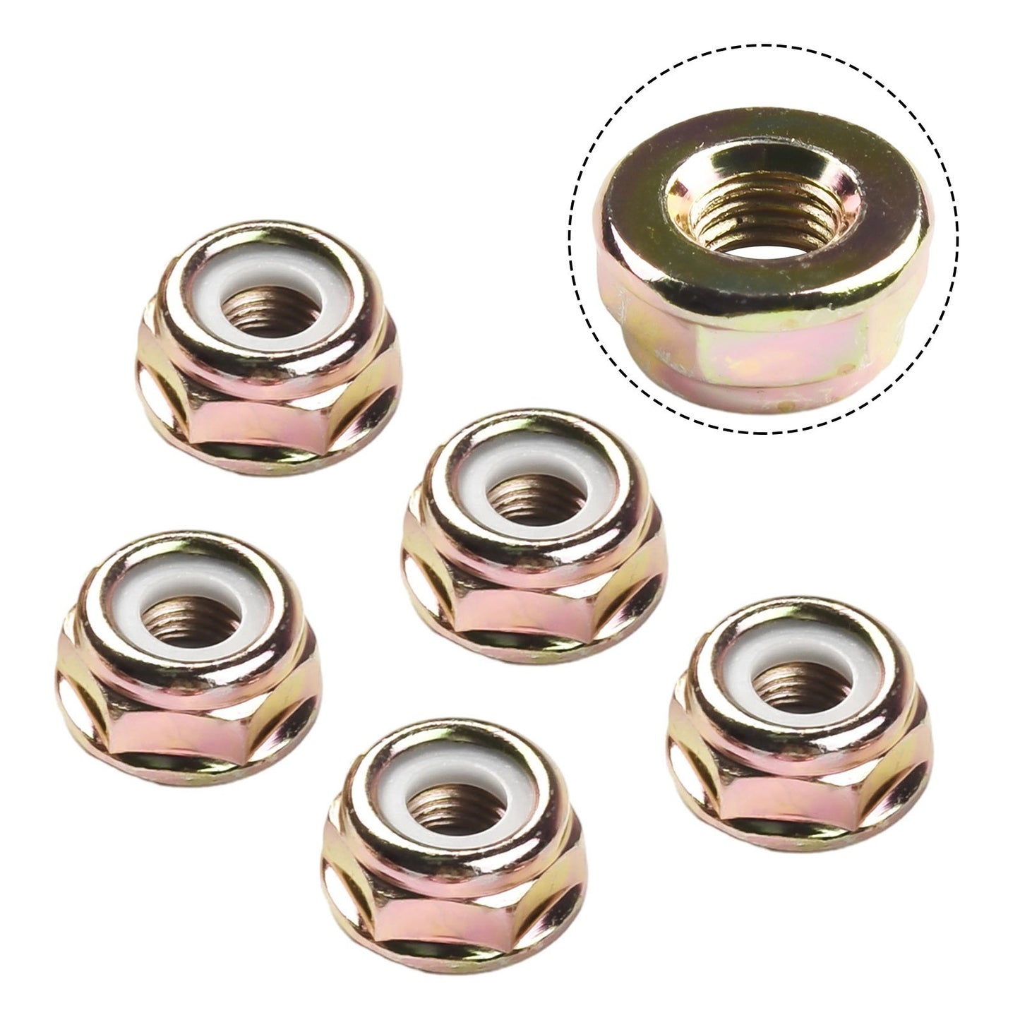 ya 14 5PCS String Trimmer Brush Cutter Gear For Head Case M10x1.25 Nuts