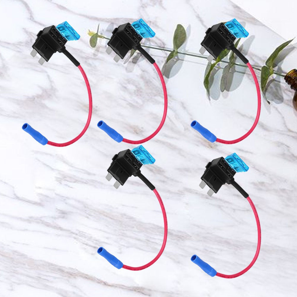 ya 5 8.7 5 PCS Automotive Fuse Connector Circuit for Power Adapter Car Joint Insert