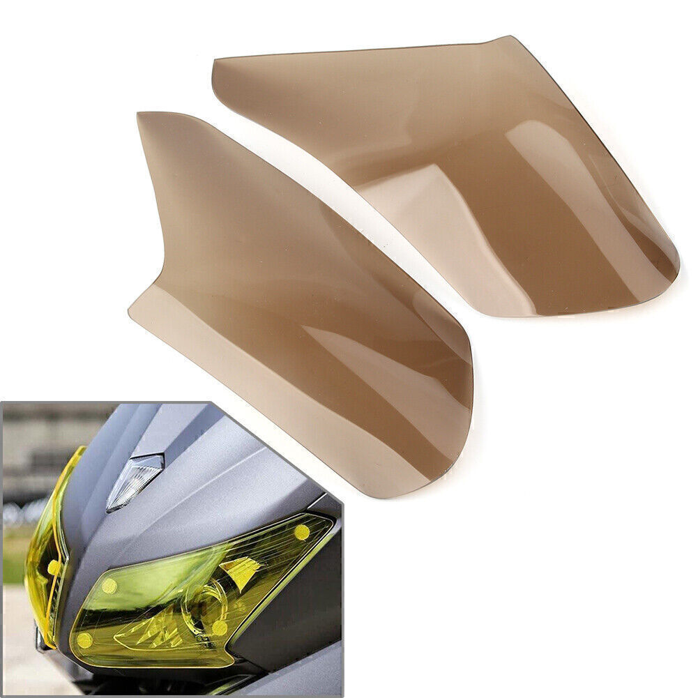 ya 4 6.22 Smoke Front Headlight Guard Shield Screen Lens Cover for Yamaha T-MAX530 13-2014