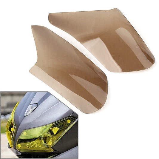 ya 4 6.22 Smoke Front Headlight Guard Shield Screen Lens Cover for Yamaha T-MAX530 13-2014