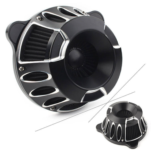 ya 8 5.26 Air Cleaner Intake Filter Hollow Out Fit for Harley Touring 2000-2007 Dyna Softail