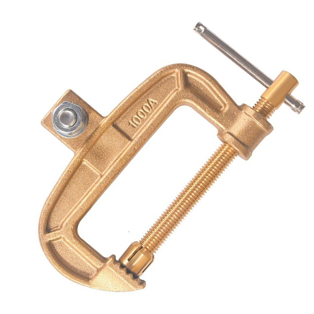 ya 25 1PCS 1000A Brass CClamp For Welding Grounding Clamp for Stable Performance