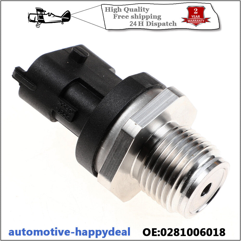 ya 1 8.5.1 Fuel Rail Pressure Sensor 0281006018 for Ranger Everest for Mazda BT-50 2.5 3.0