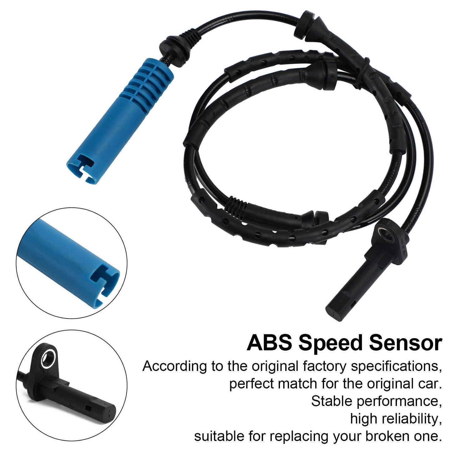 ya 1 8.5.2 Front Left/Right ABS Speed Sensor 34523420330 for X3 E83 F25 2004-2015 TG