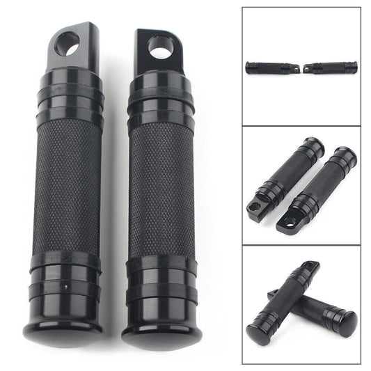 ya 11 6.8 Male Mount-Style Footpeg Supports for Halley Cross Bones Electra Glide Black USA