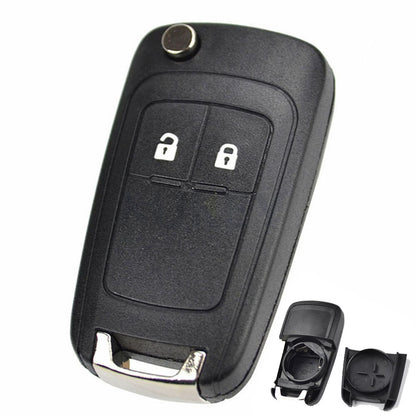 ya 5 8.7 To Suit for Holden Barina/ for Cruze /Trax 2 Button Remote Flip Key Blank Shell Case NEW