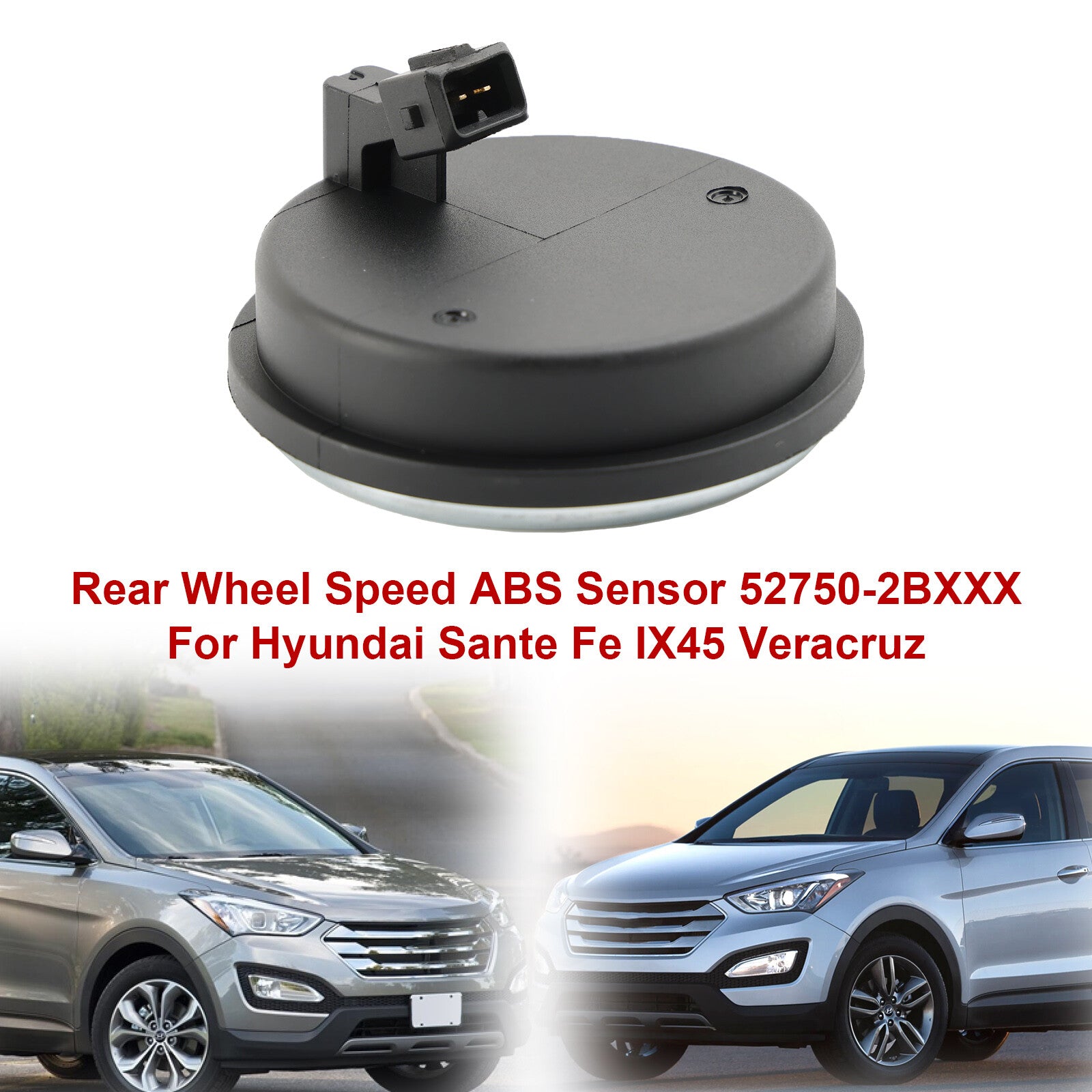 ya 1 8.5.1 Rear Wheel Speed ABS Sensor 52750-2BXXX for Hyundai Sante Fe IX45 Veracruz U1