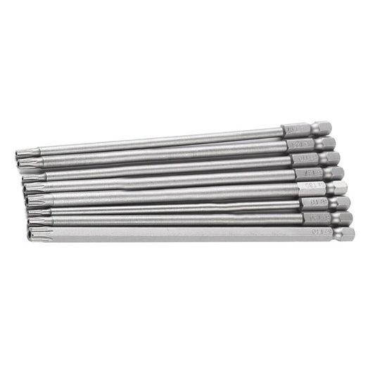 ya 26 Multipurpose 8Piece Security Torx Head Screwdriver Bit Set,150mm/5.91inch Length