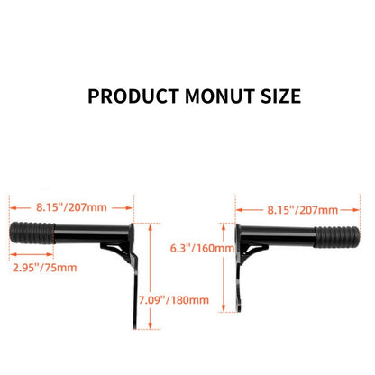 ya 5 8.7 Motorcycle passenger foot nail collision rod f for Ram e slider suitable for Harley Softail 2018 up