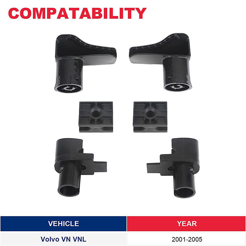 ya 11 10.28 Set 30 Fuel Tank Fairing Handle Kit For 04-17 for Volvo VNL Chassis 8512544