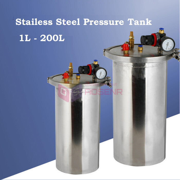 ya 26 8.1 Stainless Steel Glue Dispenser Pressure Tank Dispensing Pressure Barrela