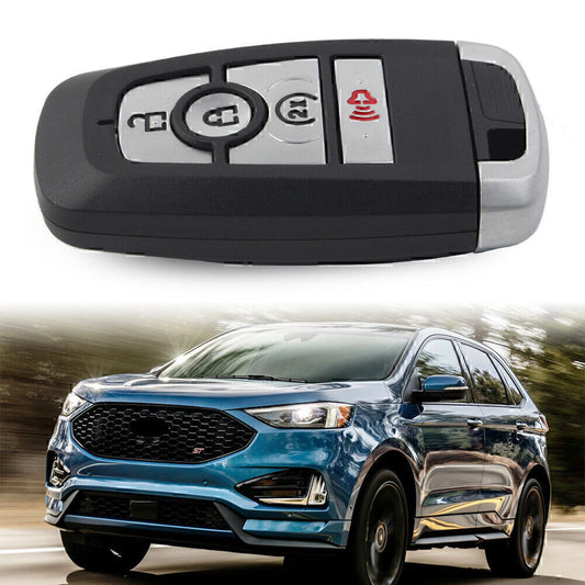 ya 10 5.28 4 Button Remote Key Shell Case Fob Replacement Fit for Ford Edge 2017 2018 2019 2020