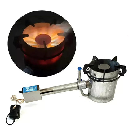ya 25 new waste oil burner, used electric motor, oil stove, cooking heating oven, combustion tool 