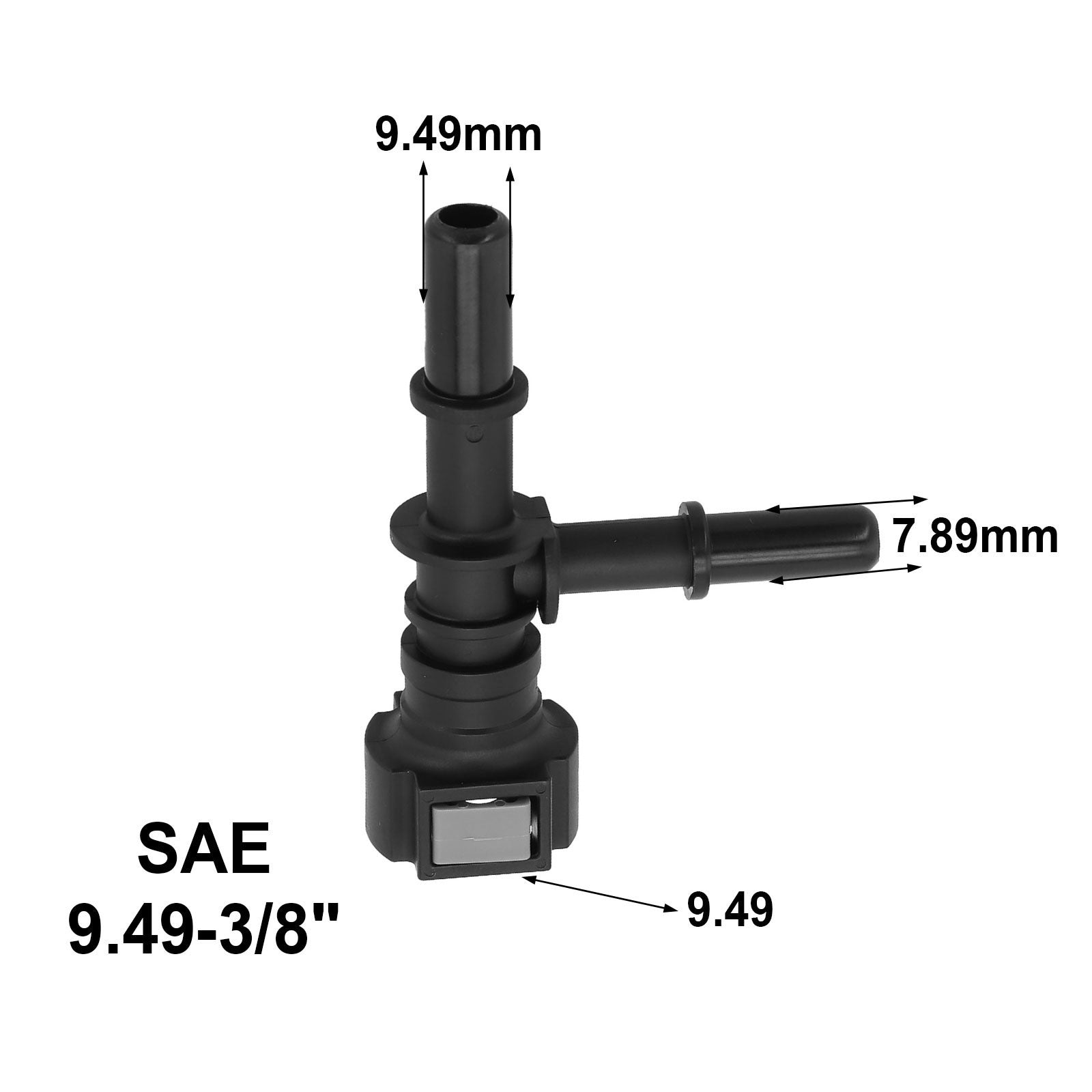 ya 5 8.7 Secure Seal Car Fuel Hose Quick Release Connector for Tight Connection