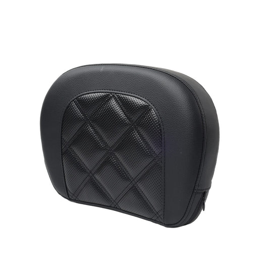 ya 3 6.25.3 Rear Passenger Black Sissy Bar Backrest Pad for Harley Street Glide FLHX FLHXS