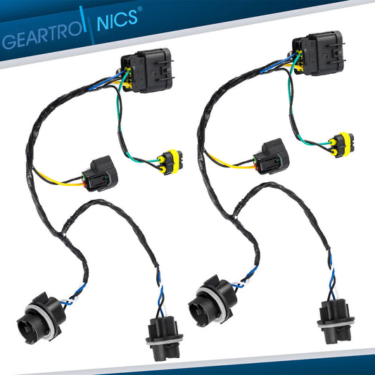 ya 4 6.22 2X Headlight Wiring Harness For 07-13 for Chevrolet for Silverado 2500 HD 25962806*