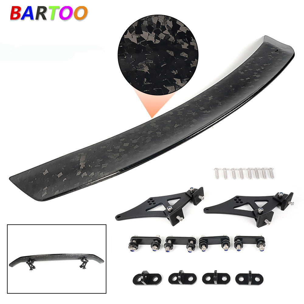 ya 3 6.25.3 Universal Spoiler Car Tail Trunk Spoiler Rear Wing 100% Forged Carbon GT 53''
