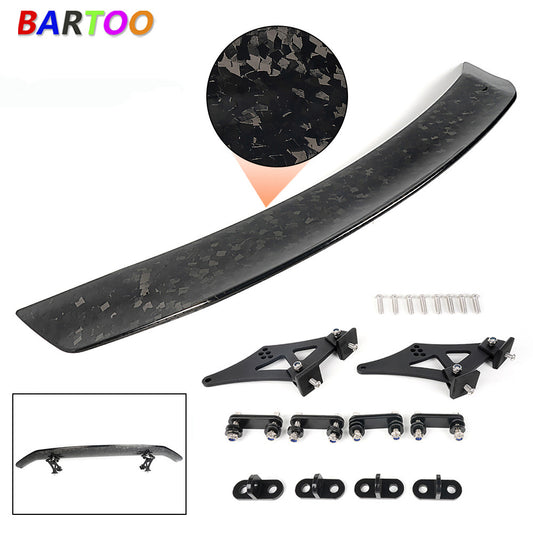 ya 3 6.25.3 Universal Spoiler Car Tail Trunk Spoiler Rear Wing 100% Forged Carbon GT 53''