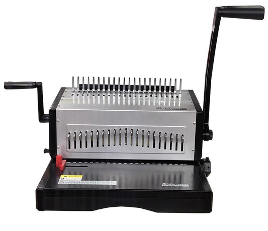 ya 26 Heavy Duty Electric Hole Punch Rubber Ring Comb 21 Hole -Clip Strip 10 Hole 220V