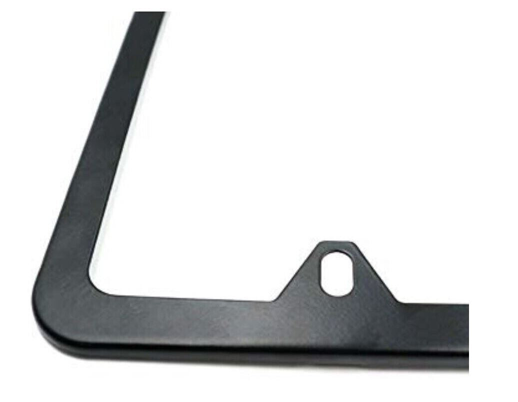 ya 1 8.5.3 2 Piece Automotive Flat License Plate Frame Cover Hood Cap Front Boot Rear Clear for Chrysler 
