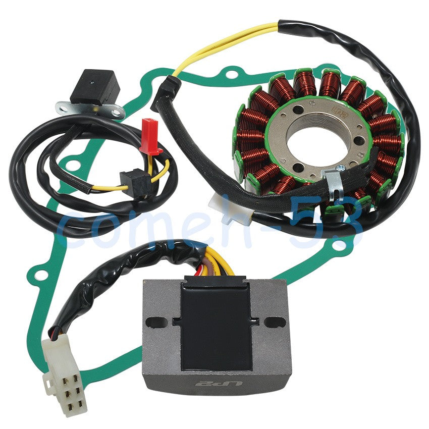 ya 2 6.30 Rectifier+Gasket+Stator for Kawasaki EN500 Vulcan 500 LTD EX500 KLE400 KLE500