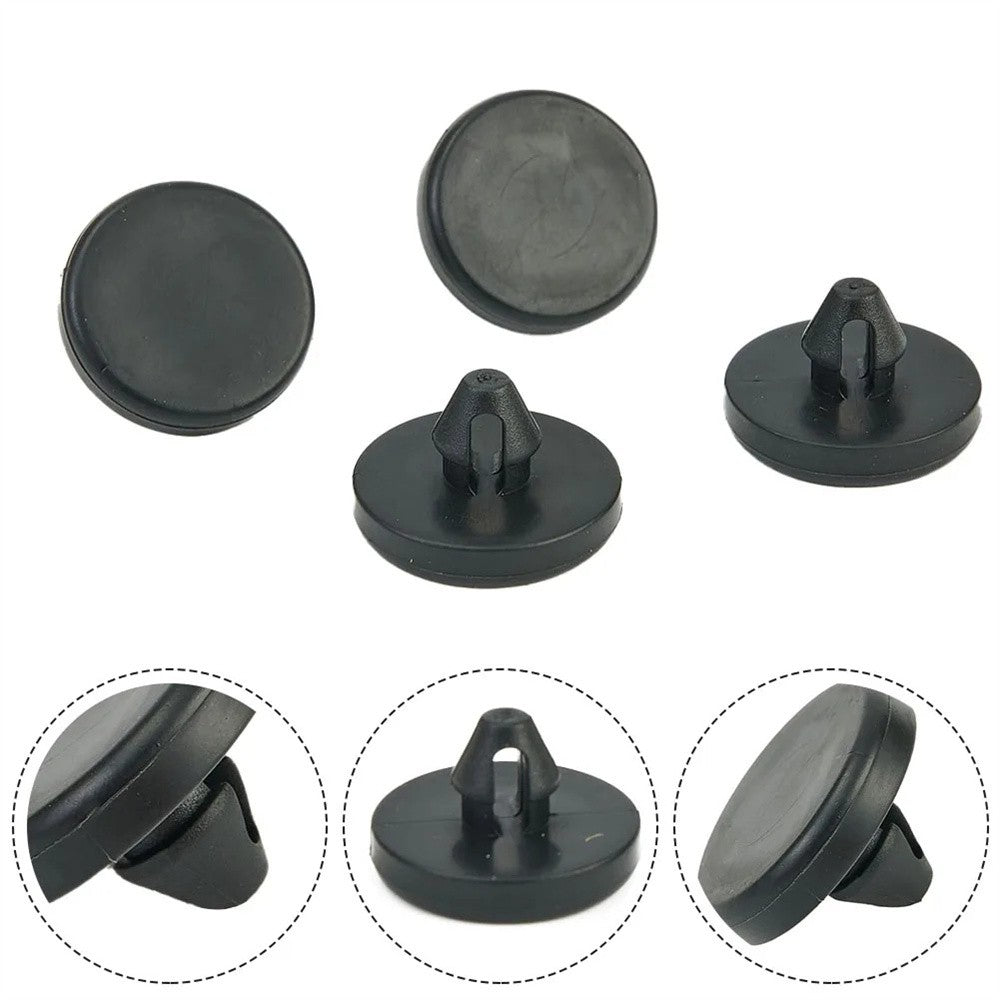 ya 5 8.7 12PCS Car Brake Pedal Switch Stopper Cushion Repair Black 90541-06036 for Toyota