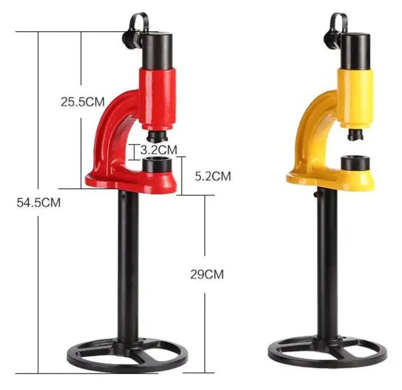 ya 26 SYD-35 Stainless Steel Split Type Hand Hydraulic Hole Saw with CP-180 Hand Pump
