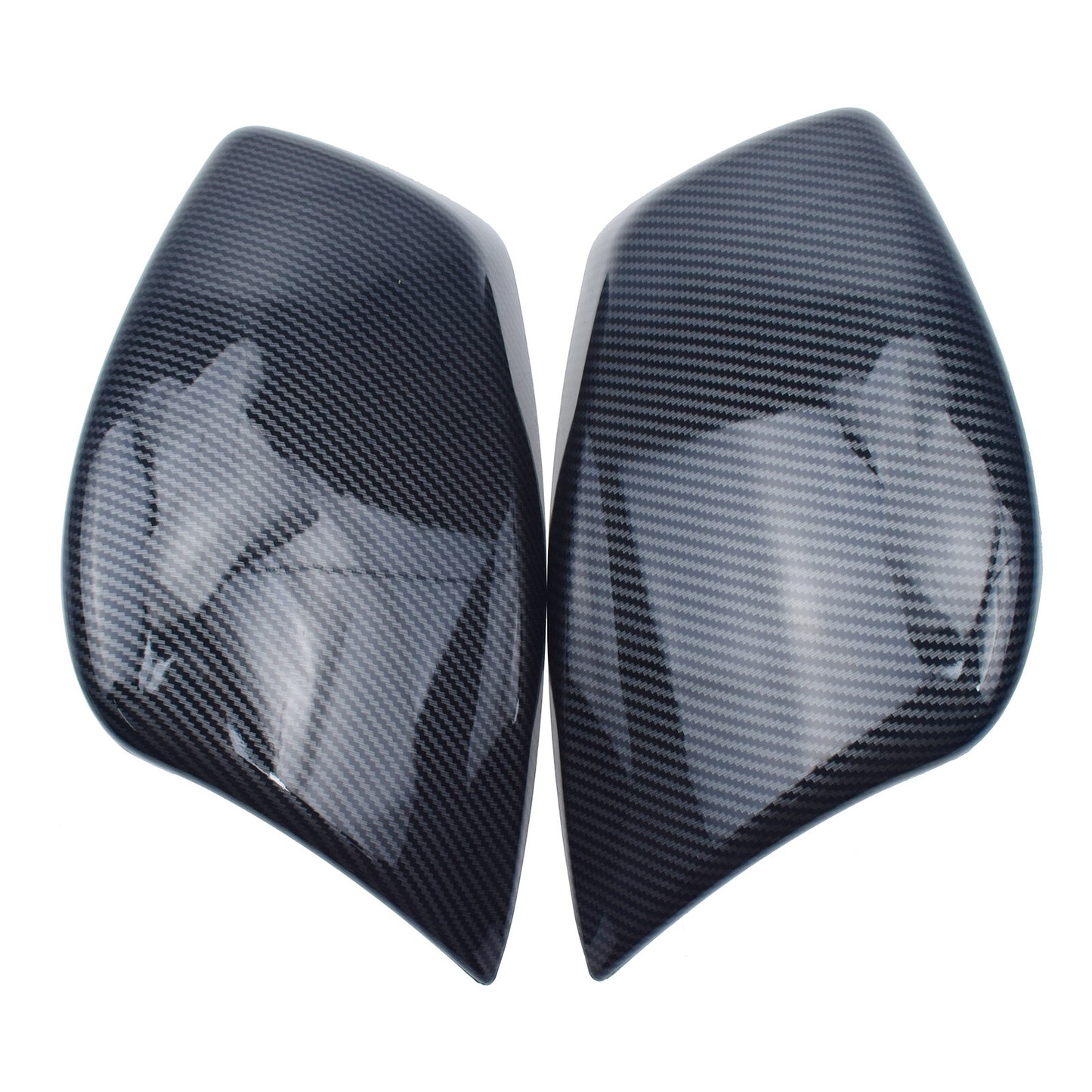 ya 1 8.5.3 Carbon fiber rearview mirror protective cover one pair for E60 E61 E63 E64 2003 - 2008