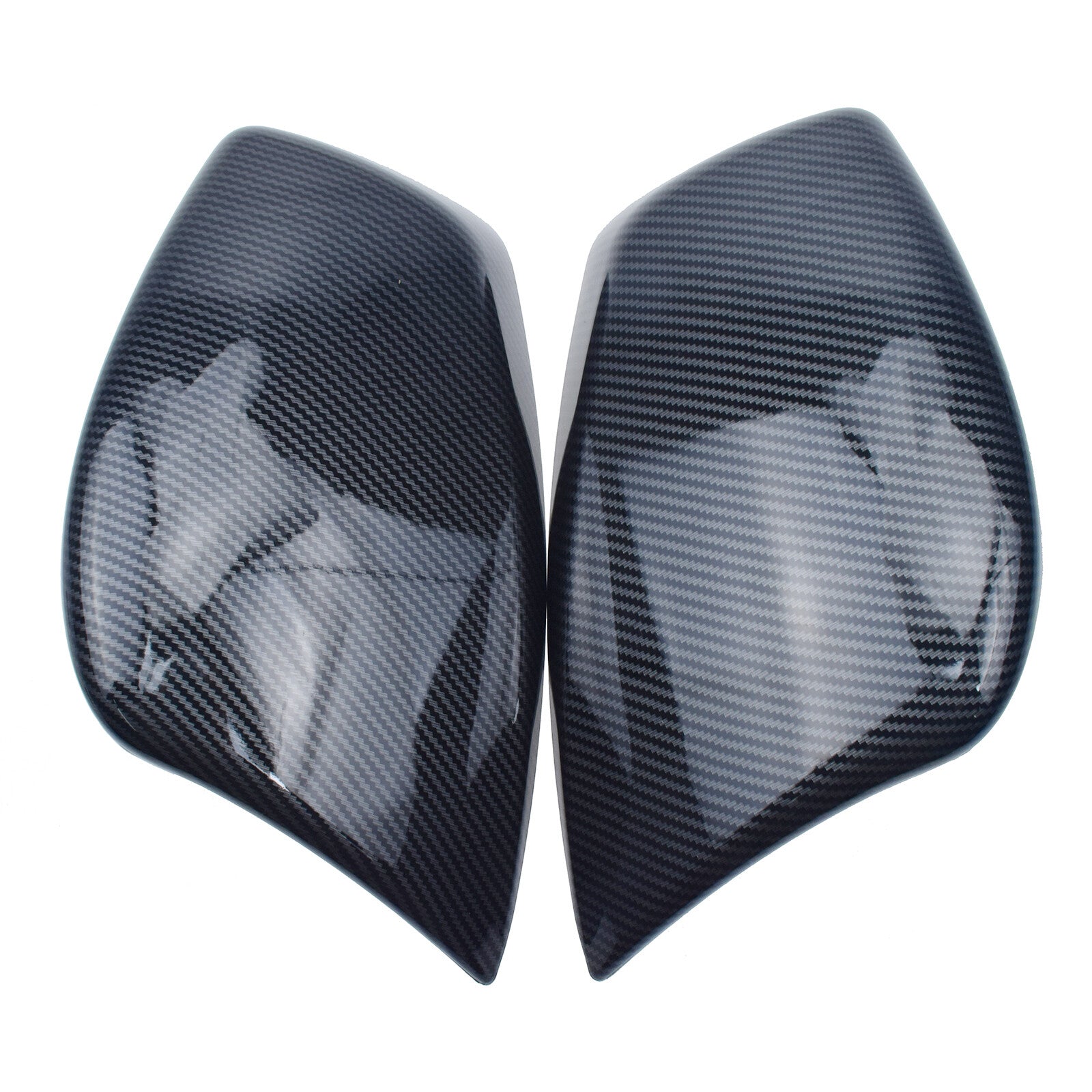 ya 1 8.5.3 Carbon fiber rearview mirror protective cover one pair for E60 E61 E63 E64 2003 - 2008