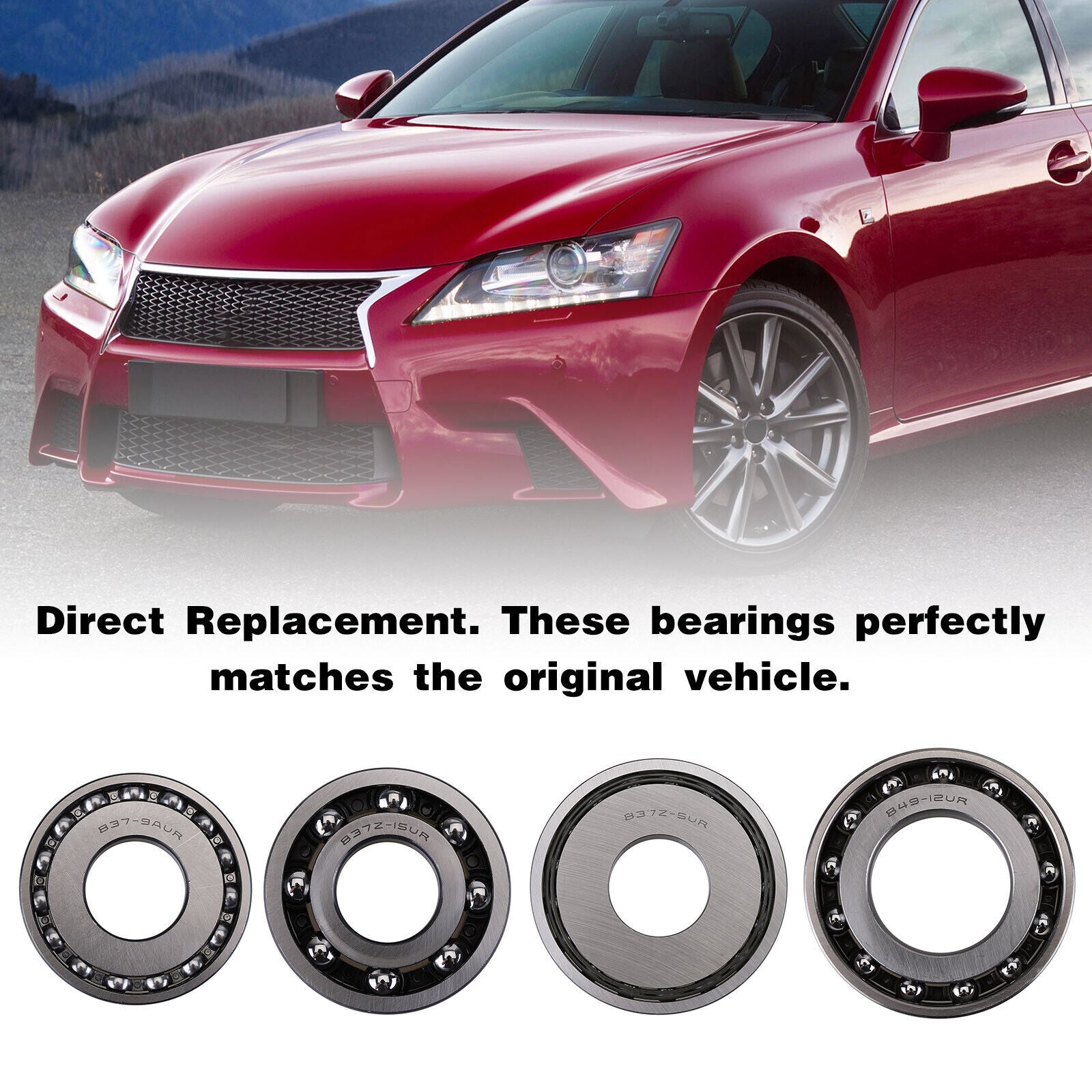 ya 1 8.12 baidi 4pcs/KIT K114 CVT automatic transmission pulley bearing kit for for Lexus 