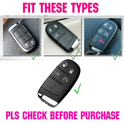 ya 5 8.7 for Dodge for Ram Journey Durango Dart for Challenger Silicone Key Case Remote Fob Cover