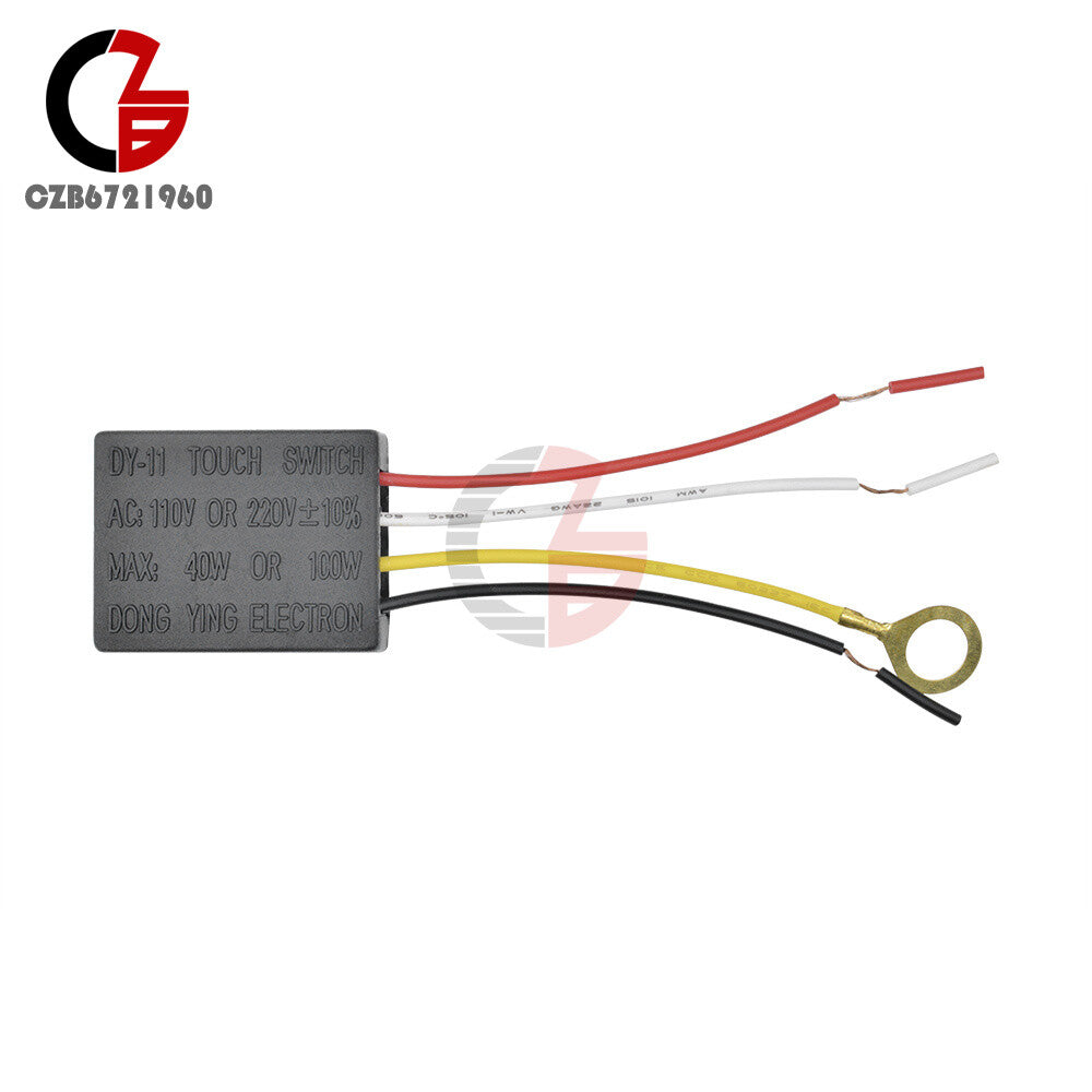 ya 14 10PCS 1channel Table Light Parts On/off AC 220V Touch Control Sensor Lamp Switch