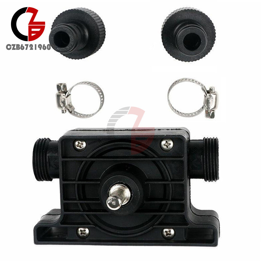 ya 25 Portable Electric Drill Drive Self Priming Pump Water Oil Transfer Pumps Tools