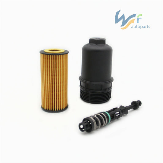 ya 5 6.16 Oil filter housing cover parts and oil filter for VW for JETTA for Tiguan for Audi for A4 A6