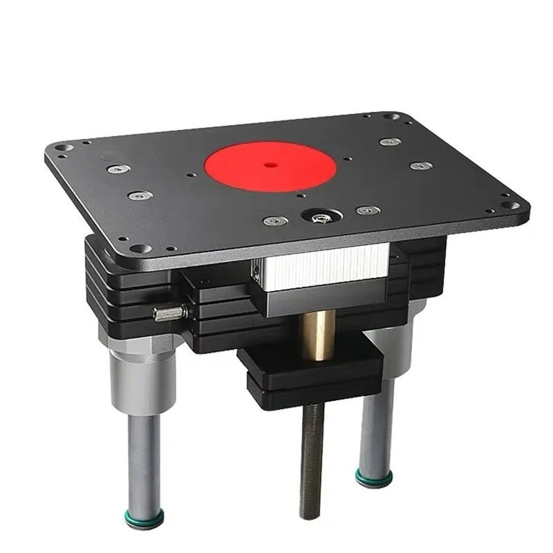 107 To 80 Mm Heavy Duty Wood Router Lift with Insert Plate Wood Trimmer