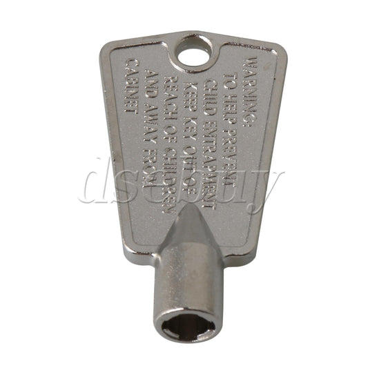 ya 26 eezer Door Key Metal Silver 216702900 Length 45mm Replacement for 