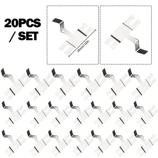ya 25 Nickel Sheets No Spots Spot Weldable 2.6cm/1.02inches Nickel Plated Steel