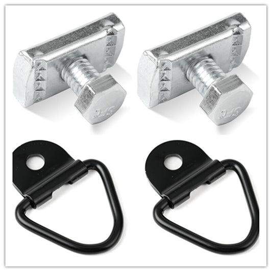 ya 8 5.27 Truck Bed Rail Mounting Cleats Utili Track Kit Fits for Nissan Frontier Titan 2set