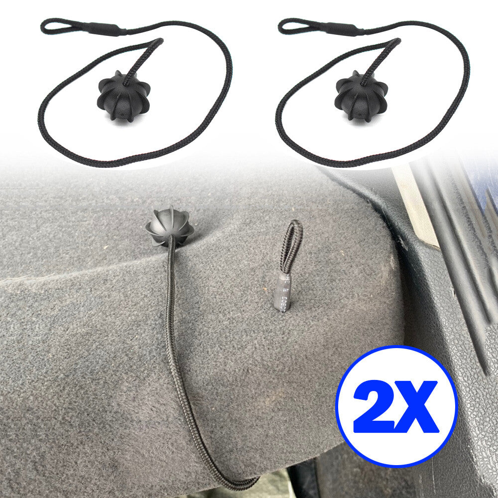 ya 2 7.14 2x Boot Parcel Shelf String Cord Tonneau Strap for Range for Rover Evoque L538 11-18