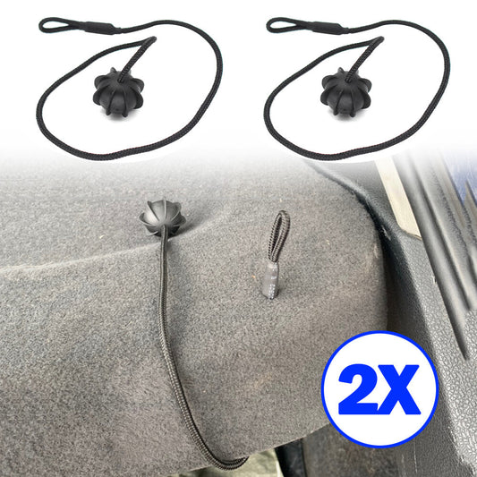 ya 2 7.14 2x Boot Parcel Shelf String Cord Tonneau Strap for Range for Rover Evoque L538 11-18